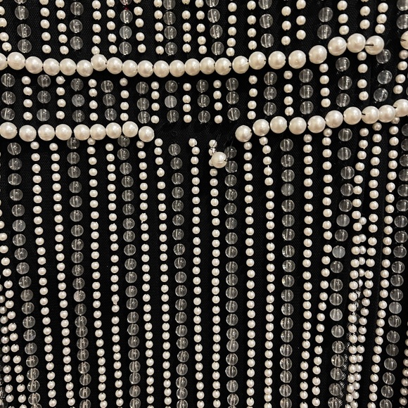 ASOS Silver Embellished Knee-Length Dress - Picture 3 of 10